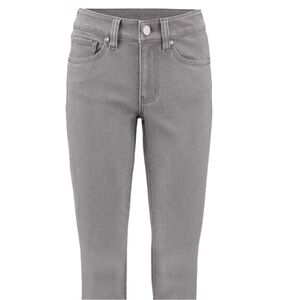 Cabi size 8 x 30” skinny high rise stretch jeans smoke Pearl gray barely worn
